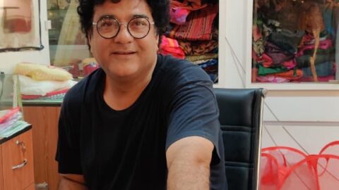 Amin Farista, the only khadi designer from Chhattisgarh